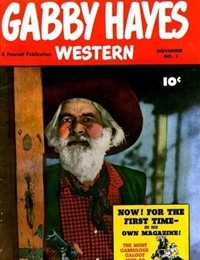Gabby Hayes Western cover