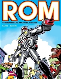 Rom: The Original Marvel Years Omnibus cover