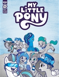 My Little Pony: Black, White & Blue cover