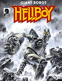 Giant Robot Hellboy cover