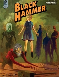 Black Hammer Library Edition cover