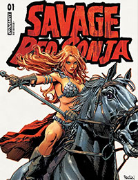 Savage Red Sonja cover