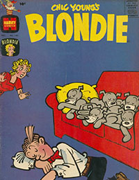 Blondie Comics (1960) cover