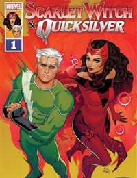 Scarlet Witch & Quicksilver cover