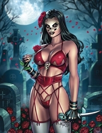 Grimm Fairy Tales 2024 Valentine's Day Lingerie Pinup Special cover