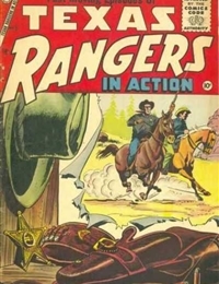 Texas Rangers in Action cover
