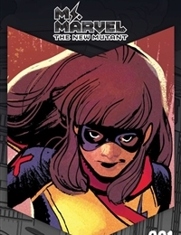 Ms. Marvel: The New Mutant Infinity Comics cover