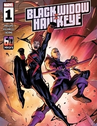 Black Widow & Hawkeye cover