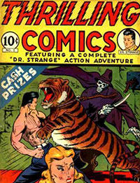 Thrilling Comics (1940) cover