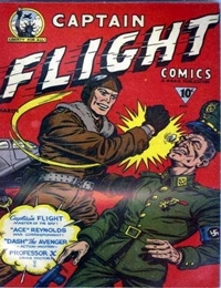 Captain Flight Comics cover