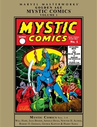 Marvel Masterworks: Golden Age Mystic Comics cover