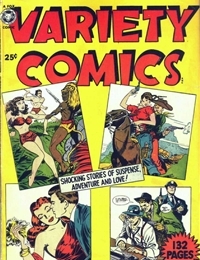 Variety Comics cover