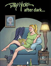 Terry Moore after dark… cover