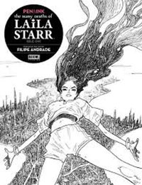 The Many Deaths of Laila Starr – Pen & Ink cover