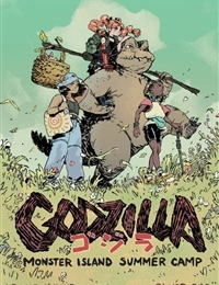 Godzilla: Monster Island Summer Camp cover