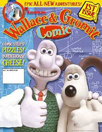 Wallace & Gromit Comic cover