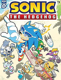 IDW Endless Summer Sonic the Hedgehog cover
