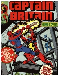 Captain Britain Summer Special cover
