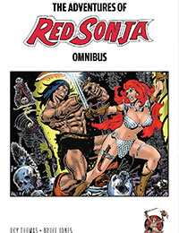The Adventures of Red Sonja Omnibus cover