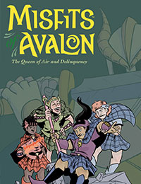 Misfits of Avalon: The Queen of Air and Delinquency cover