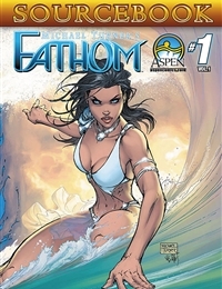 Michael Turner's Fathom Sourcebook cover