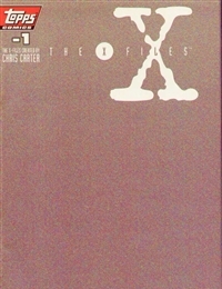 X-Files - Negative cover