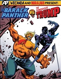 The Barack Panther vs. The Tremendous Trump cover