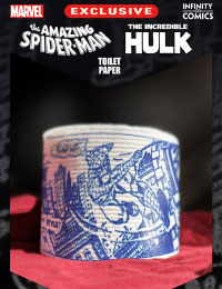 Spider-Man & Hulk: Toilet Paper Infinity Comic
